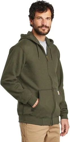 Vista 4 de Carhartt Sudadera de peso medio con cremallera completa para hombre