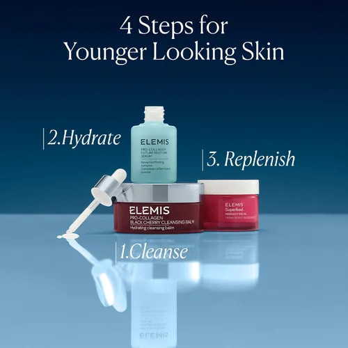 Vista 4 de ELEMIS Superfood Midnight Facial, crema facial hidratante, hidratante facial para piel seca, crema facial reafirmante, crema facial reafirmante