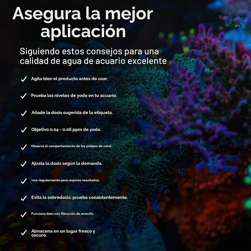 Vista 6 de Brightwell Aquatics Fórmula de suplemento de arrecife de yoduro de yodio, 16.9 fl oz