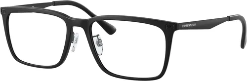 Vista 2 de Emporio Armani mens Ea3169f Low Bridge Fit Rectangular Prescription Eyewear Frames