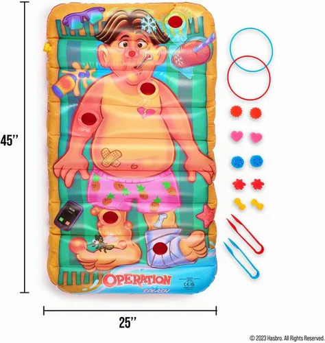 Vista 7 de Hasbro Operation Splash Game - Juego familiar para tu patio - Más agua, más diversión!