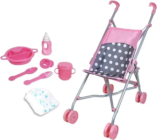 Vista 4 de Lissi Juego de 5 piezas para muñecas de lujo con accesorios