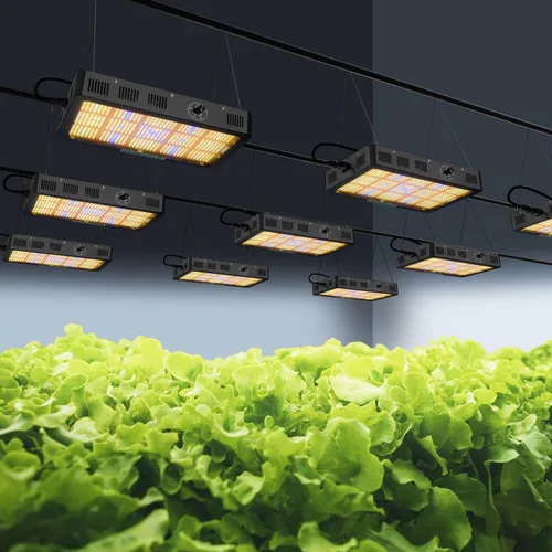 Vista 4 de P2500 - Luz de crecimiento LED de espectro completo, atenuador variable 0-100% luces LED de crecimiento para plantas de interior con función