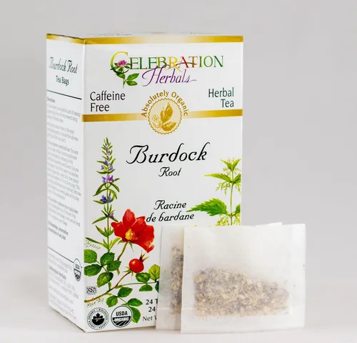 Vista 2 de Celebración+Hierbas%2c+Té+Bolsas+Bardana+Raíz%2c+24+Cuenta