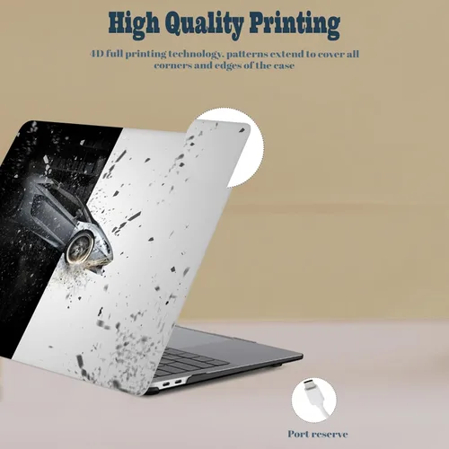 Vista 133 de Carcasa para laptop MacBook Air de 11 pulgadas 2015 2014 2013 2012 2011 2010 versión modelo A1465 A1370, Air 11.6 pulgadas a presión funda rígida