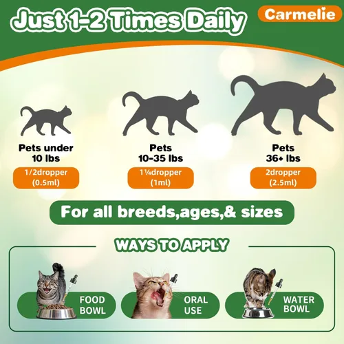 Vista 3 de Antibióticos naturales para gatos – Antibióticos para gatos para aliviar la alergia, apoyo del tracto urinario, alivio de la picazón y apoyo