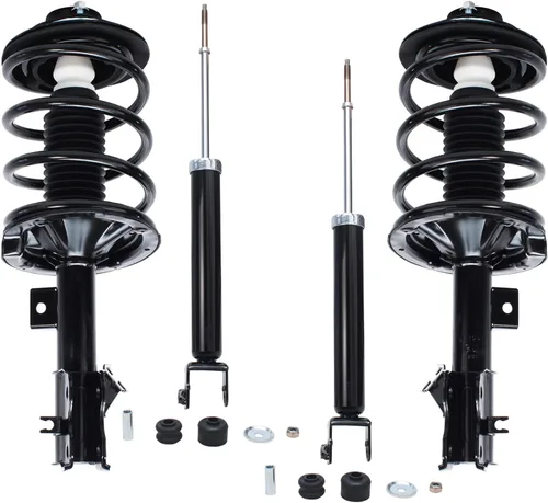 Vista 36 de Detroit Axle - Kit de amortiguadores de 4 puntales para Ford Escape 14-19, 2 puntales delanteros con resorte helicoidal 2 amortiguadores traseros