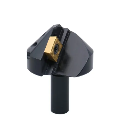 Vista 7 de Accusize Industrial Tools Avellanadores de carburo indexables de 90 grados de 1/4", 1/2" y 1-1/4", 0046-0990 Juego de 3 piezas: 1/4", 1/2