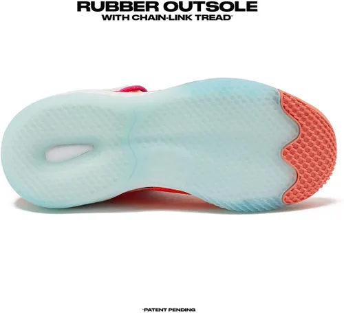 Vista 5 de AND1 Override - Zapatos de baloncesto para niños y niñas, tenis de baloncesto altos, talla juvenil de 1 a 7, zapatos de baloncesto para niños