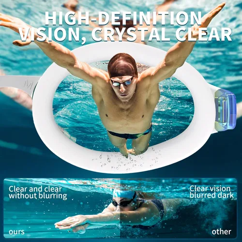 Vista 4 de Whale Swimming Goggles Adult Swimming Goggles Swimming Training Goggles/Professional Swimming Competition Goggles