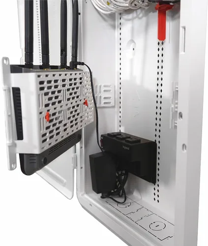 Vista 7 de On-Q AC1051-KH-20 Clips de poste para cerradura (paquete de 20), rojo