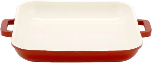 Vista 30 de G.E.T. CA-101-BK/BK/CC Heiss® - Mini bandeja para hornear/cazuela de aluminio fundido de bajo consumo, 10 onzas, color negro