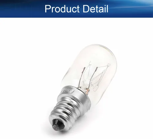 Vista 3 de Othmro 1 bombilla de microondas 110-130 V 10 W bombilla de microondas E12, 2700 K cálido horno bombilla reemplazo electrodoméstico, incandescente