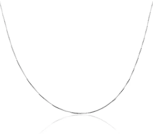 Vista 5 de Forever Since - Collar personalizado con forma de corazón y rectángulo. Acabado mate. Personaliza con iniciales o fecha. Elección de cadena de plata