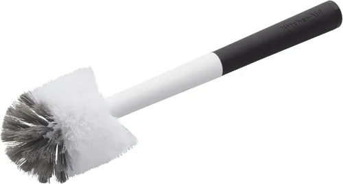 Vista 6 de KitchenAid Cepillo de palma con bandeja de platos para mantener las encimeras secas y limpias, cerdas de nailon duraderas para una limpieza Negro