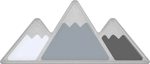 Vista 69 de Insignia tricolor - Compatible con Toy Taco, Tun y 4Run Negro con escala de grises TRI