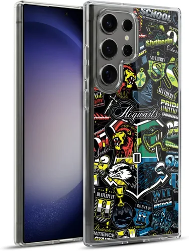 Vista 48 de Head Case Designs Officially Licensed Harry Potter Hogwarts Badge Up Gel Case [Military Grade Protection] Compatible with Samsung Galaxy A17 4G / 5G