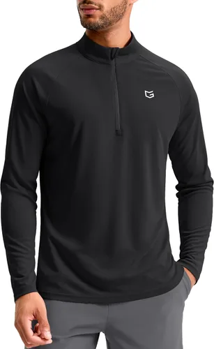 Vista 18 de G Gradual Camisetas deportivas de manga larga con cremallera de un cuarto Blanco