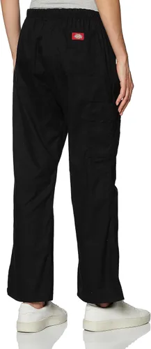 Vista 2 de Dickies EDS Signature Scrubs for Women, Drawstring Cargo Pants for Women in Soft Brushed Poplin 86206