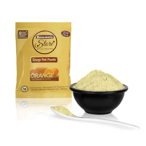 Vista 4 de Online Quality Store Combo de polvo de carbón activado de 1.76 oz con polvo de cáscara de naranja, 1.76 oz y polvo multani Mitti de 1.76 oz