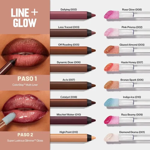 Vista 13 de Revlon ColorStay Multi-Liner para labios, ojos y cara, 002 Dallying