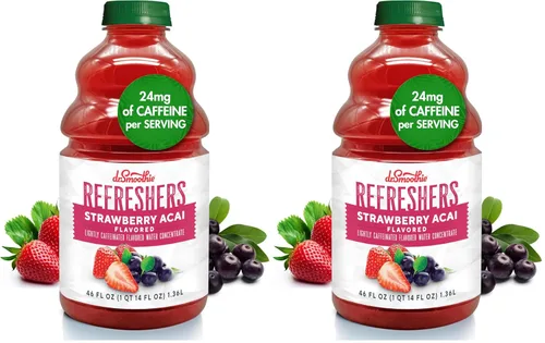 Vista 6 de Dr. Smoothie Refreshers Blood Orange Coconut Ginger – Hecho con jugo de fruta real – Concentrado de bebida, sin colores artificiales, estable