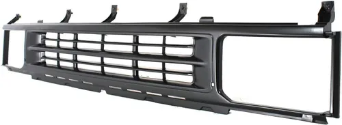 Vista 2 de Evan-Fischer - Conjunto de rejilla compatible con Nissan Pathfinder 1990-1995 de plástico pintado negro carcasa e inserto