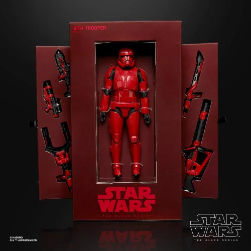 Vista 4 de Star Wars SDCC 2019 Hasbro Exclusive Black Series Sith Trooper