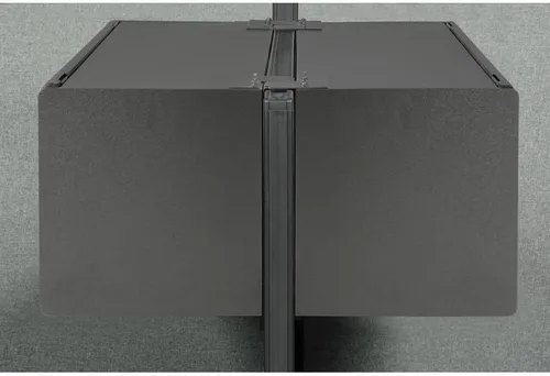 Vista 5 de Global Industrial Gabinete superior, 48" W, Negro