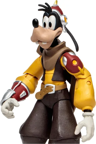 Vista 4 de McFarlane Toys - Disney Mirrorverse Genie Scrooge McDuck de 5 pulgadas y Goofy 7 pulgadas, figura de acción 3 unidades, etiqueta dorada, exclusiva