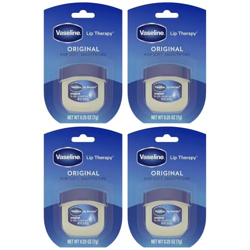 Vista 7 de Vaseline Lip Therapy lata de Bálsamo de Labios, 0,6 onzas (2 unidades)., paquete de de 1, Aloe Vera