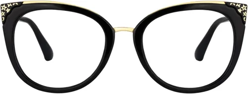 Vista 2 de Zeelool Dalton OP01934 - Lentes retro de gran tamaño con bloqueo de luz azul