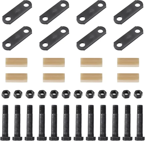 Vista 7 de Kit de grillete de remolque Racewill (correas de grillete de remolque de 2-1/4" 225), utilizado en sistemas de eje doble, kit de remolque de eje