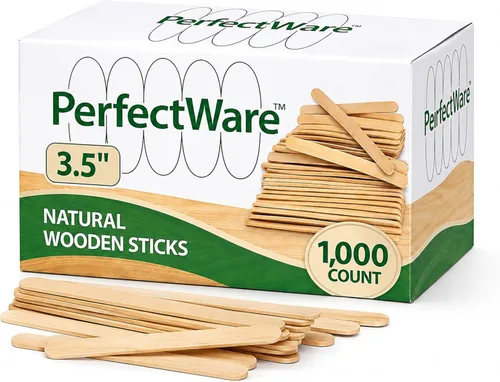 Vista 7 de Perfectware Palitos para manualidades de 4.5 pulgadas, 1000