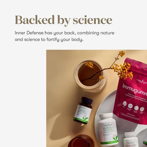 Vista 6 de Inner Defense de Young Living - 30 cápsulas blandas: desbloquea el poder de los potentes aceites esenciales - Orégano, tomillo, citronela y ladrones