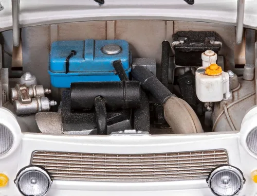 Vista 6 de Revell 07713 Trabant 601S "Builder's Choice 1:24 Escala sin construir/sin pintar Kit de modelo de plástico