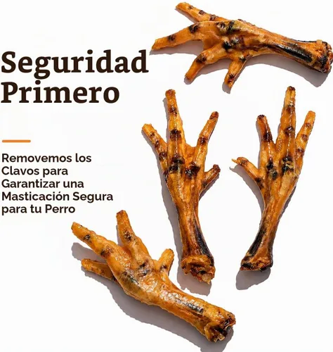 Vista 6 de Jack&Pup - Golosinas de pollo secas para perros, 100% naturales, totalmente digeribles, patas de pollo deshidratadas para perros, con alto contenido