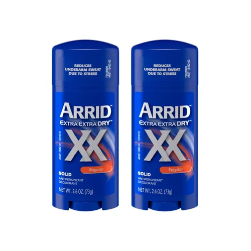 Vista 11 de Arrid XX Extra Extra Dry Desodorante Antitranspirante Sólido, sin perfume, 2.6 oz.