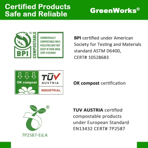Vista 2 de Tenedores, cucharas y cuchillos biodegradables y compostables, cubertería CPLA pesada., Blanco, 150