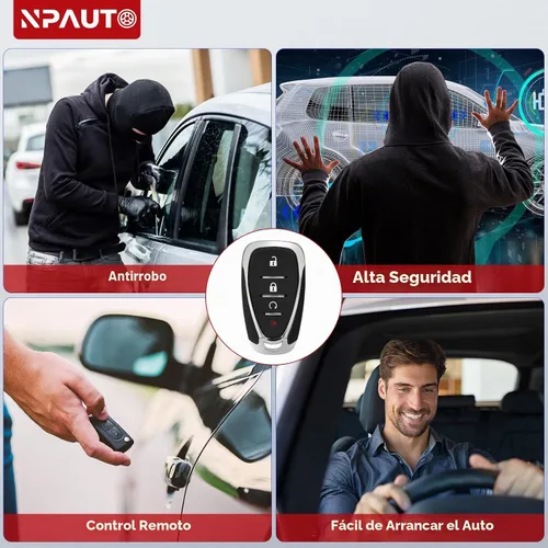 Vista 6 de NPAUTO Llavero de Reemplazo Compatible con 2017-2018 Chevy Bolt, 2018-2020 Equinox, 2017-2020 Trax, 2018-2020 Sonic, 2016-2019 Volt, Control Remoto
