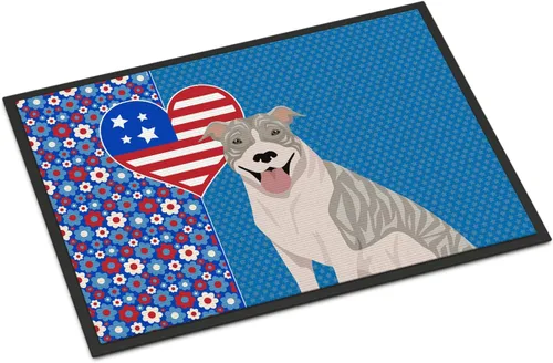 Vista 29 de Caroline's Treasures WDK5119JMAT Airedale Terrier USA - Tapete para interiores o exteriores, 24 x 36 pulgadas, tapete para puerta delantera