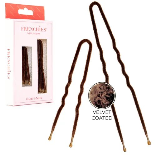 Vista 11 de Frenchies Horquilla de pelo French Twist, horquillas de pelo francés ultra suaves para mujeres, bodas, extensiones o peluca, 20 unidades, color negro
