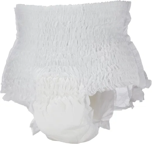 Vista 5 de Cardinal Health™ 1615A Ropa interior protectora, Sure Care Plus, gran absorción, grande, caja de 72 (4 bolsas de 18) Desechable, costuras