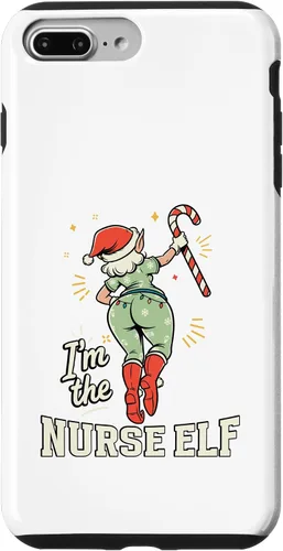 Vista 11 de I'm The Nurse Elf Funny Matching Family Christmas Group Case for iPhone 16