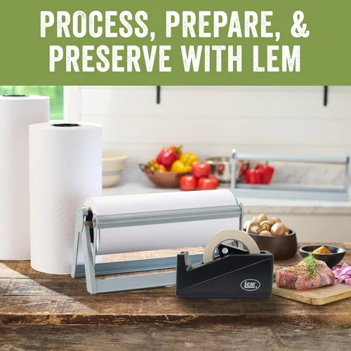 Vista 5 de LEM Productos Cinta para congelador, 60 yardas por rollo, 4