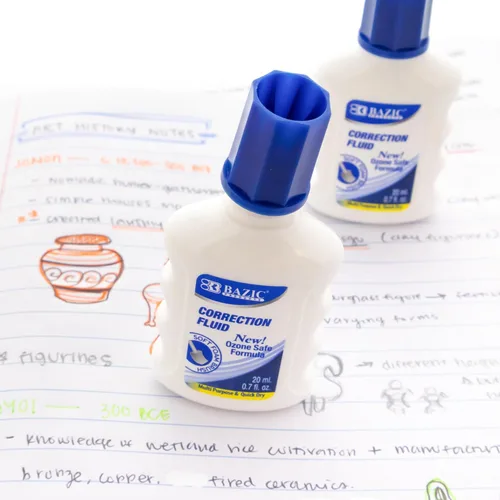 Vista 5 de BAZIC 20 mL / 0.7 fl. oz. Líquido de corrección con cepillo de espuma