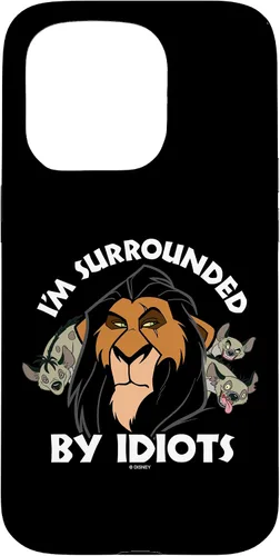 Vista 14 de Funda para iPhone 16 Disney The Lion King Scar I'm Surrounded By Idiots