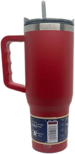 Vista 3 de Buc-ee's Vaso aislado con adhesivo del orgullo de Estados Unidos