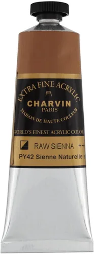 Vista 105 de Charvin Pintura acrílica profesional extrafina – verde absenta, tubo de 2.1 fl oz, pigmentos de triple fresado, resistente a la luz, pinturas