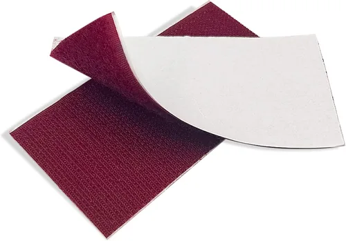 Vista 46 de Cierre de Gancho y Bucle de 1 Pulgada Beige - Cinta de Gancho y Bucle de Nylon No Adhesiva - Longitud de 1 Yarda - Para Tela, Bolsas